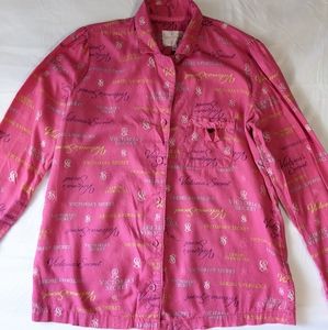 Victoria's Secret pajama shirt